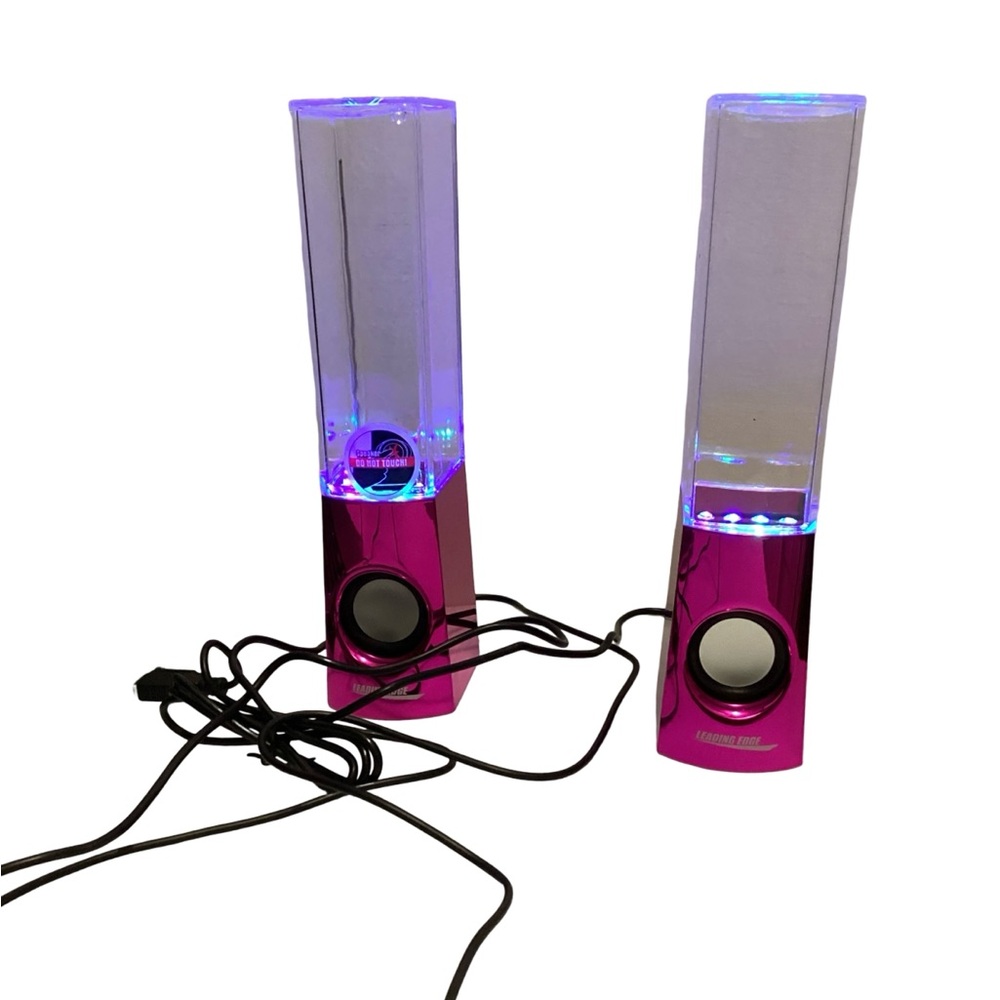 Leading Edge Water Dancing LED Speakers – USB Powered